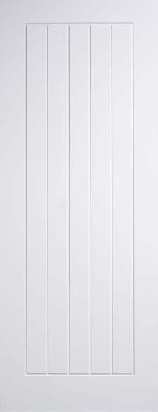 Mexicano White Primed Internal Door